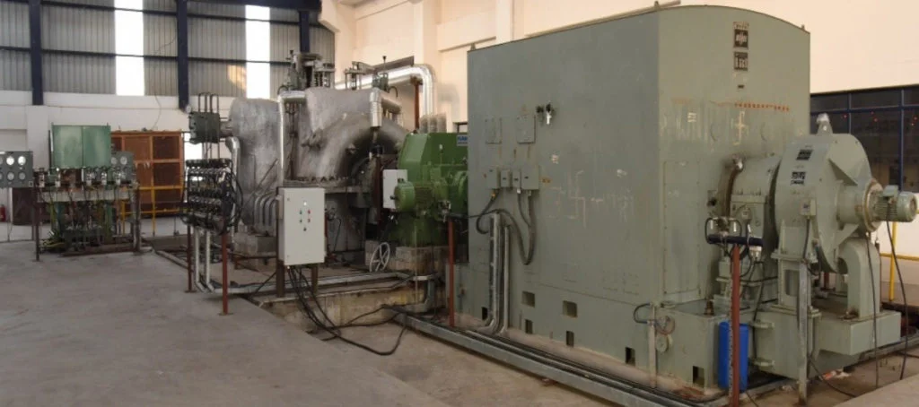 Installation of turbo generator