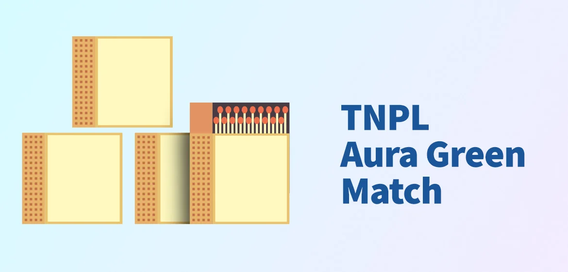 TNPL-Aura Green Match Banner